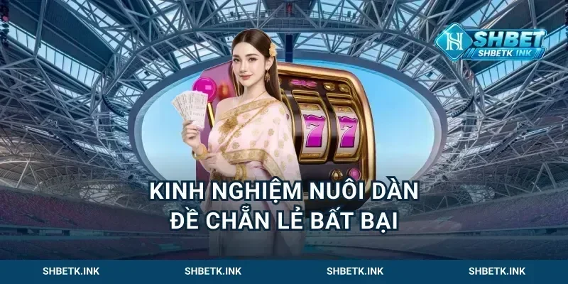 Kinh nghiệm nuôi dàn đề chẵn lẻ bất bại