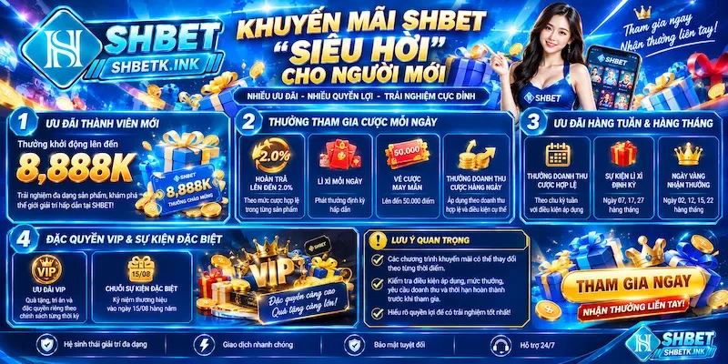 Siêu ưu đãi vip cho tân thủ